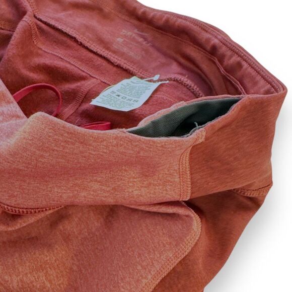 Nike Dri-Fit Training Tights Mid-Rise Running Berry Woman's LIke New Wm Sz Large - Picture 5 of 7